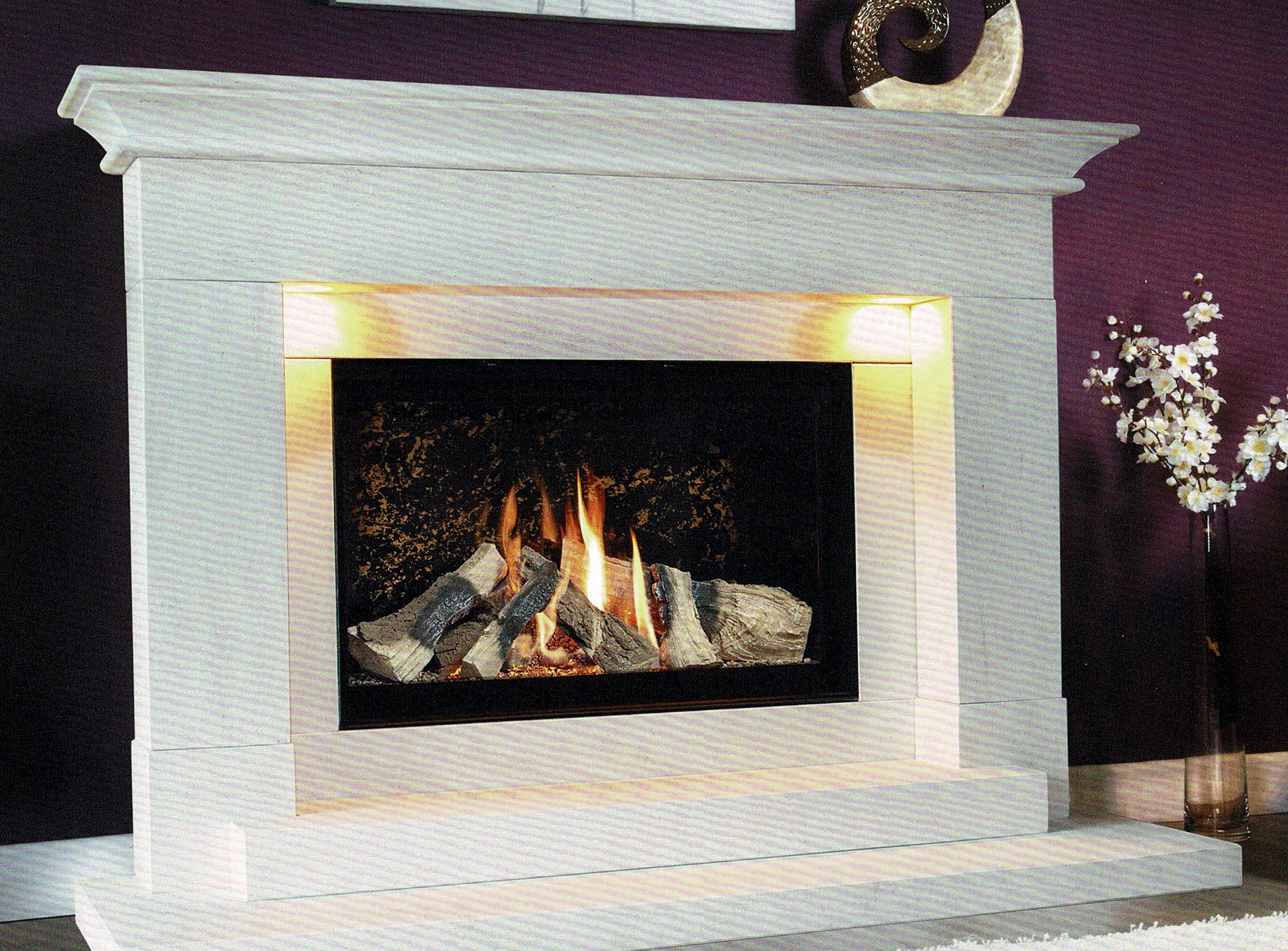 Marble & Limestone Fireplaces&nbsp;ALEESIA ILLUMIA